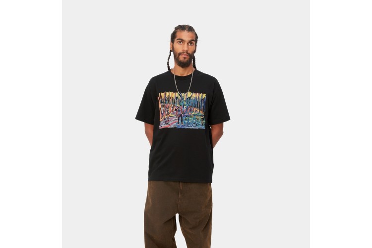 Carhartt WIP Ollie Mac Icy Lake T-Shirt
