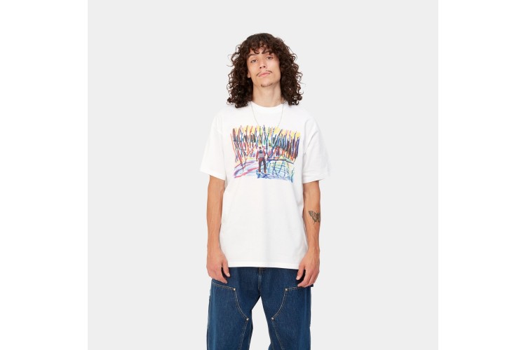 Carhartt WIP Ollie Mac Icy Lake T-Shirt