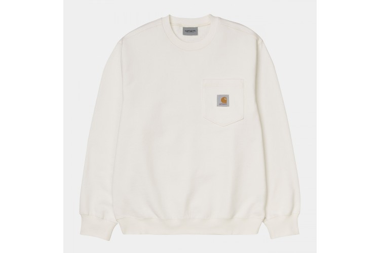 Carhartt WIP Pocket Crew Sweatshirt Wax