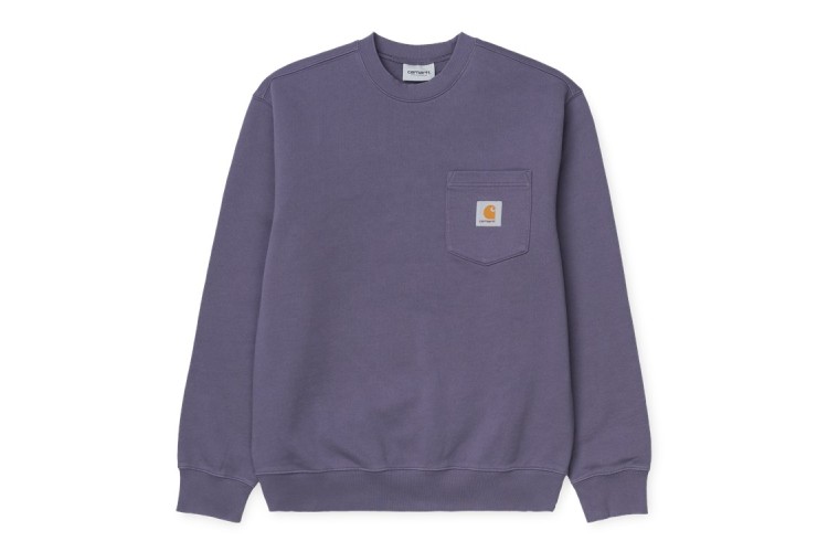 Carhartt Wip Pocket Sweatshirt Decent Purple