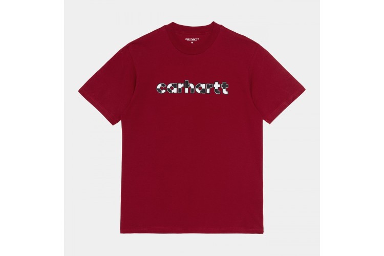 Carhartt WIP Range Script T-Shirt Red