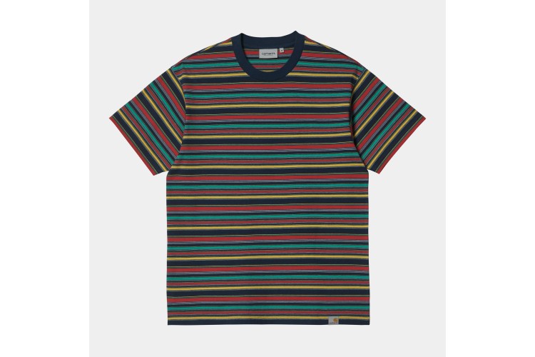 Carhartt WIP Riggs Stripe T-Shirt Mizar