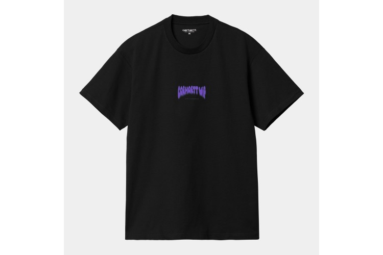 Carhartt WIP S/S Bubble Script T-Shirt Black