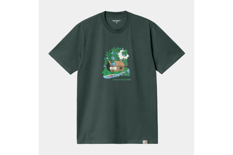 Carhartt WIP S/S Cabin T-Shirt Juniper Green
