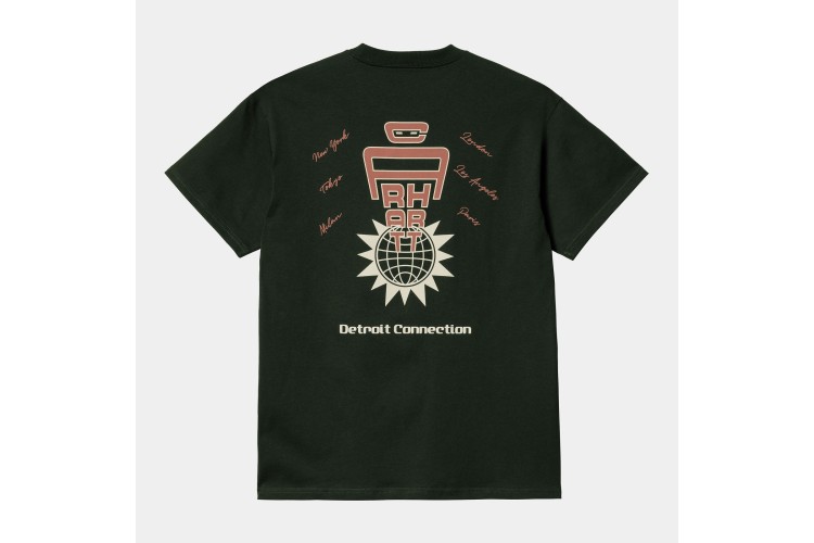 Carhartt WIP S/S Connect T-Shirt Dark Cedar Green