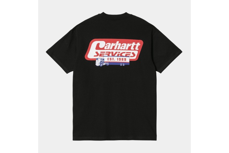 Carhartt WIP Freight Services T-Shirt Black