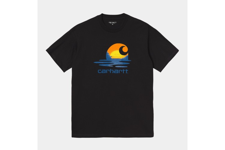 Carhartt WIP S/S Lagoon C T-Shirt Black