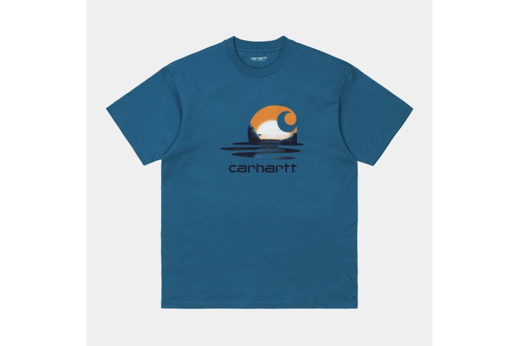 Carhartt WIP S/S Lagoon C T-Shirt Shore Blue