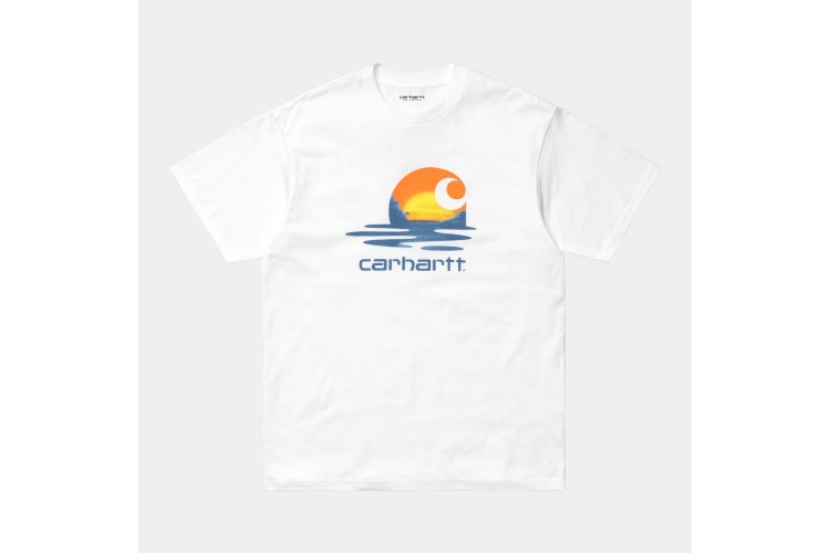 Carhartt WIP S/S Lagoon C T-Shirt White