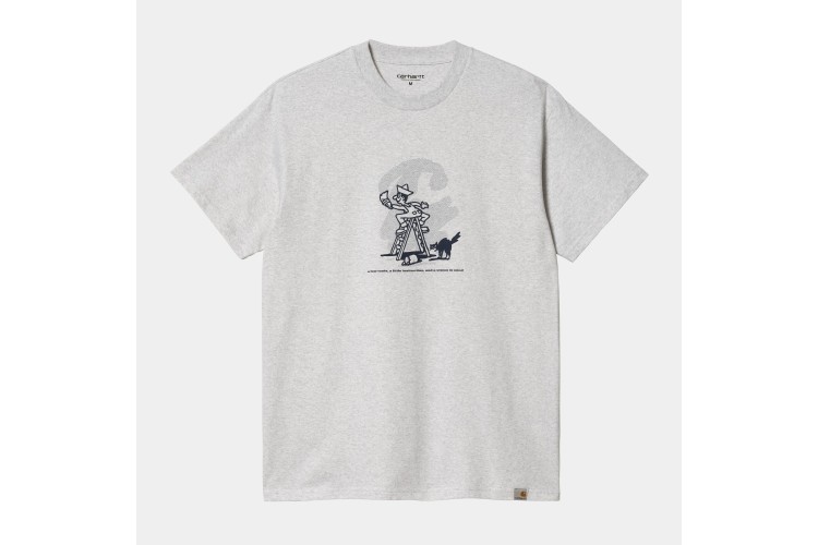 Carhartt WIP S/S Lucky Painter T-Shirt Ash Heather / Enzian