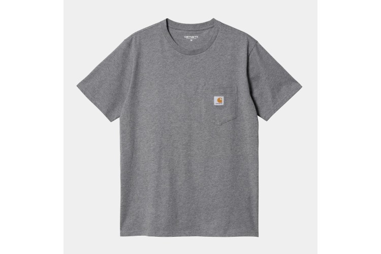 Carhartt WIP S/S Pocket T-Shirt Dark Grey Heather