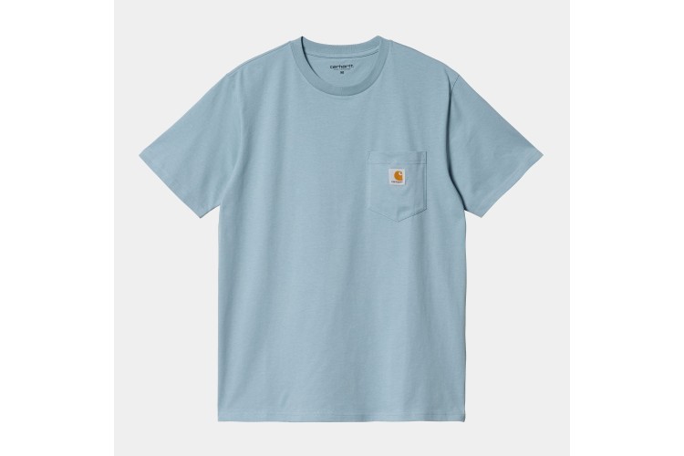 Carhartt WIP S/S Pocket T-Shirt Misty Sky Blue