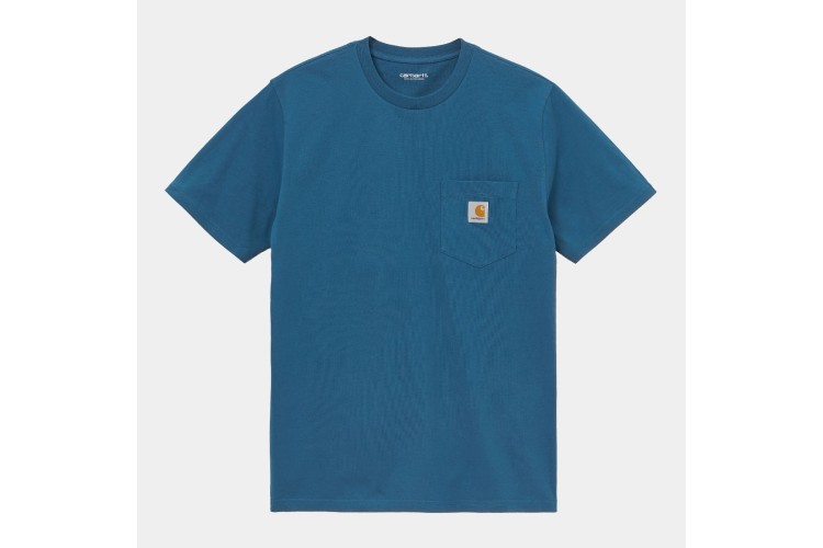 Carhartt WIP S/S Pocket T-Shirt Shore Blue