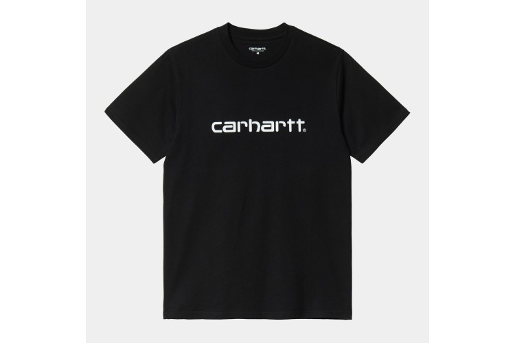 Carhartt WIP S/S Script T-Shirt Black / White