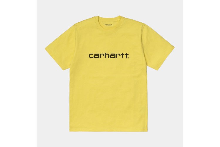 Carhartt WIP S/S Script T-Shirt Limoncello Yellow / Black
