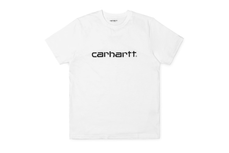 Carhartt Wip S/S Script T-Shirt White / Black