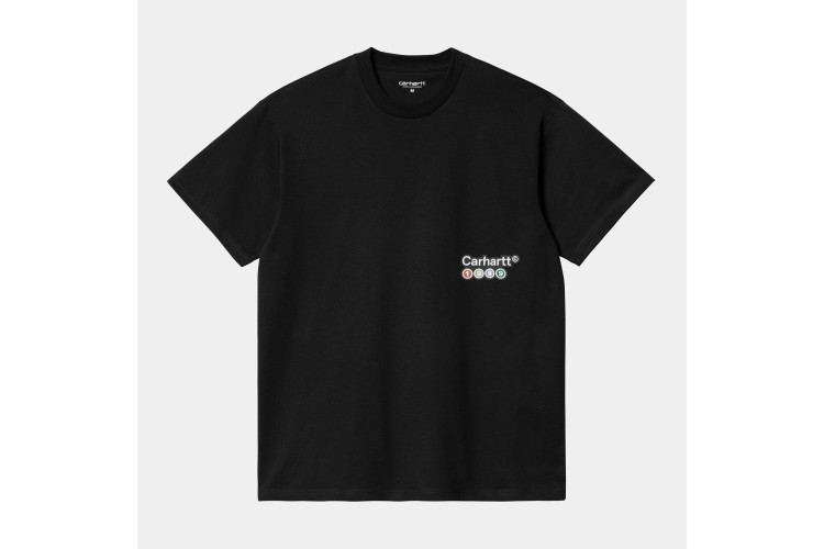 Carhartt WIP Trains T-Shirt Black