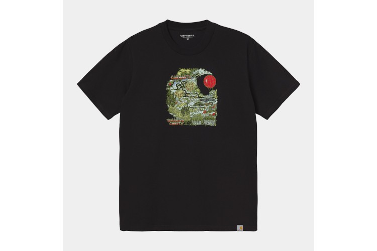 Carhartt WIP S/S Treasure C T-Shirt Black