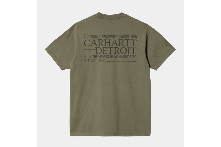 Carhartt WIP S/S Undisputed T-Shirt Seaweed Khaki