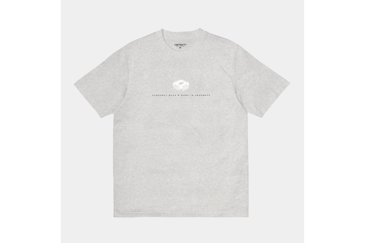 Carhartt WIP S/S WIP Data T-Shirt Ash Heather Grey