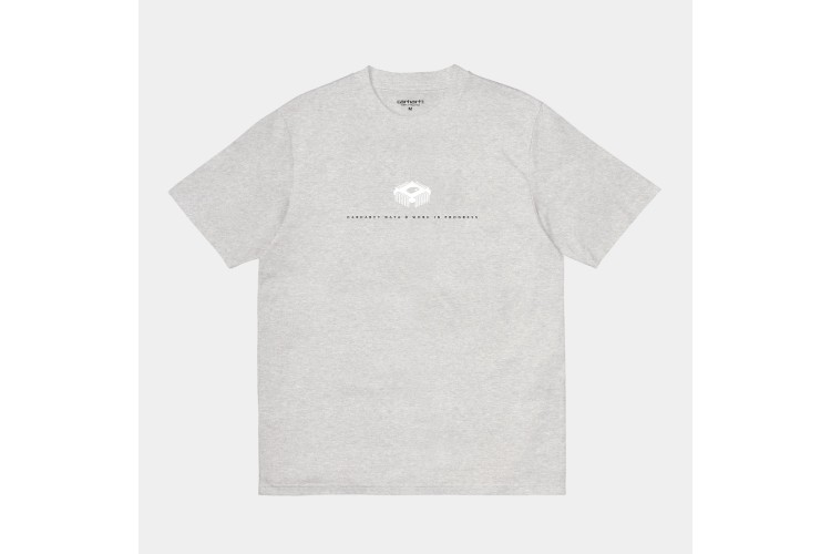 Carhartt WIP S/S WIP Data T-Shirt Ash Heather Grey