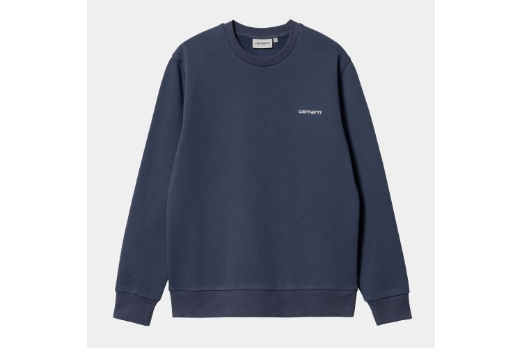 Carhartt WIP Script Embroidery Sweat Enzian