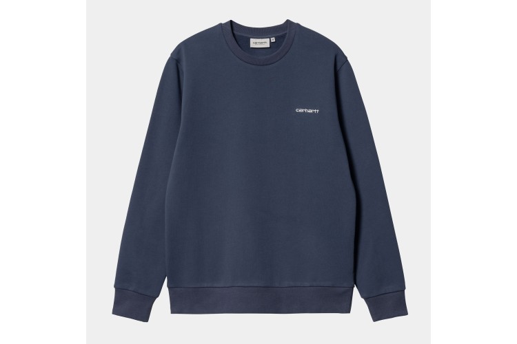 Carhartt WIP Script Embroidery Sweat Enzian