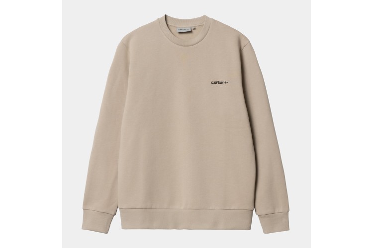 Carhartt WIP Script Embroidery Sweatshirt Wall
