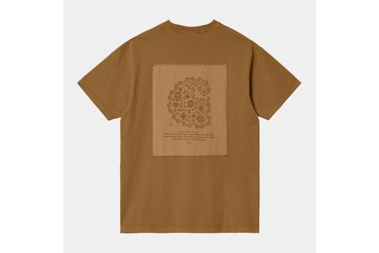 Carhartt WIP Verse Patch T-Shirt Hamilton Brown