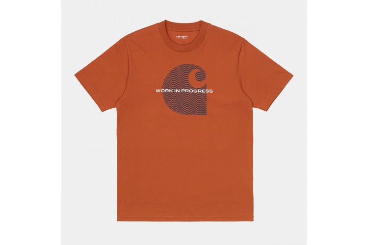 Carhartt WIP Wave C T-Shirt Copperton Orange