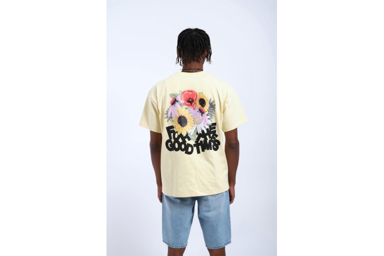 Dr Denim Flower T-Shirt