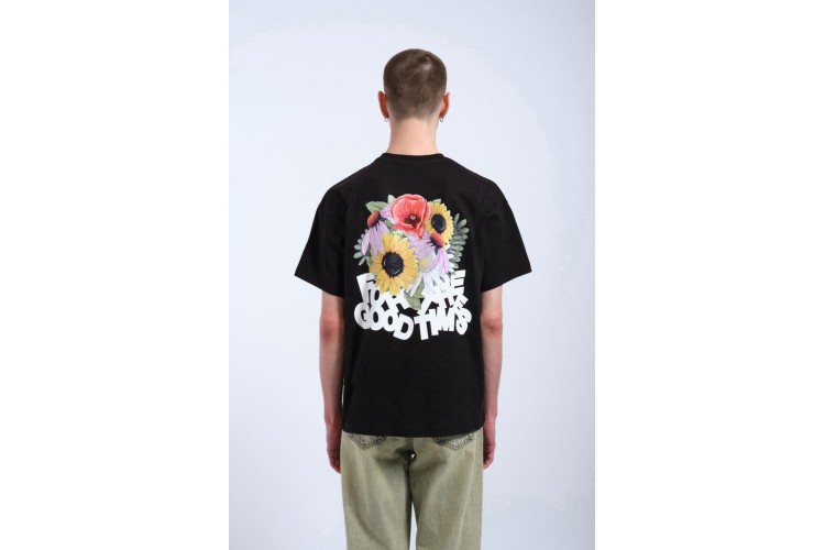 Dr Denim Flower T-Shirt