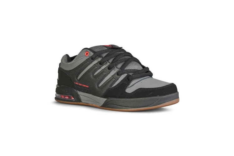 DVS Tycho Black Charcoal Red