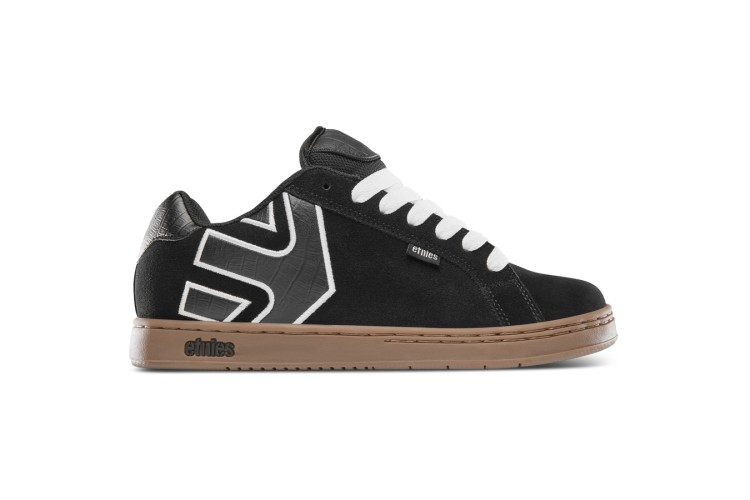 Etnies Fader Skate Shoes Black / White / Gum