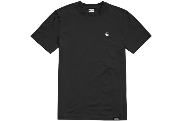 Etnies Team Embroidered Logo T-Shirt Black