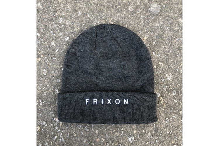 Frixon Text Logo Beanie Charcoal