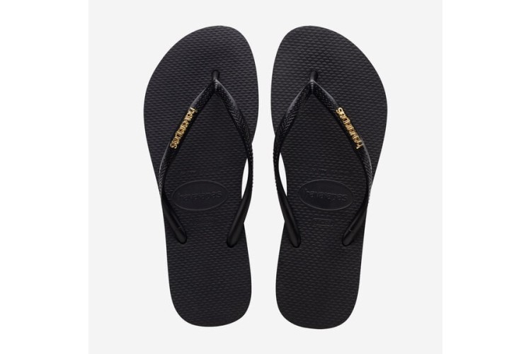 Havaianas Slim Logo Metallic