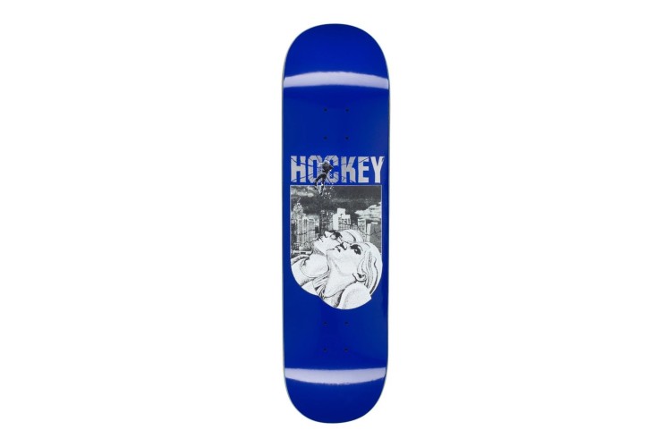 Hockey Look Up Andrew Allen Deck Blue