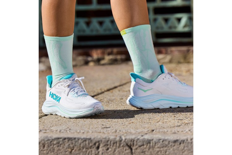 Hoka Clifton 10 White / Cielo