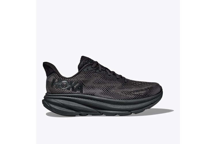 Hoka Clifton 9 Black / Black