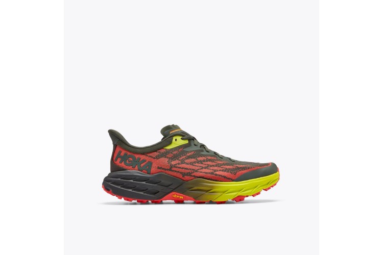 Hoka Speedgoat 5 Thyme / Fiesta