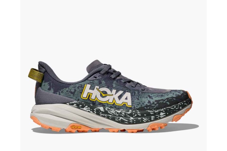 Hoka Speedgoat 6 Wide Grey Skies