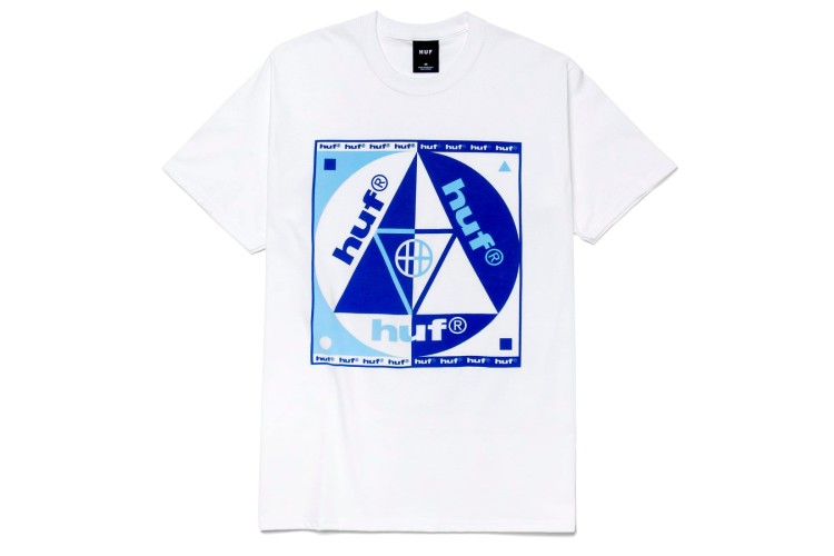 HUF Blue Code T-Shirt White
