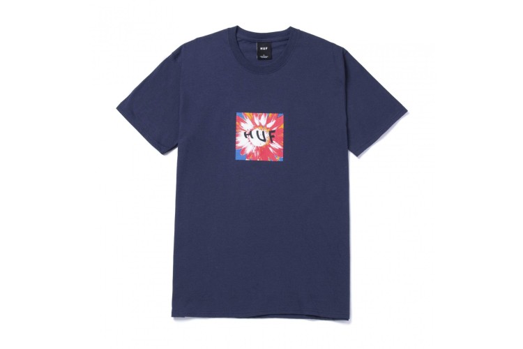 HUF Daisy Age T-Shirt Navy Blue