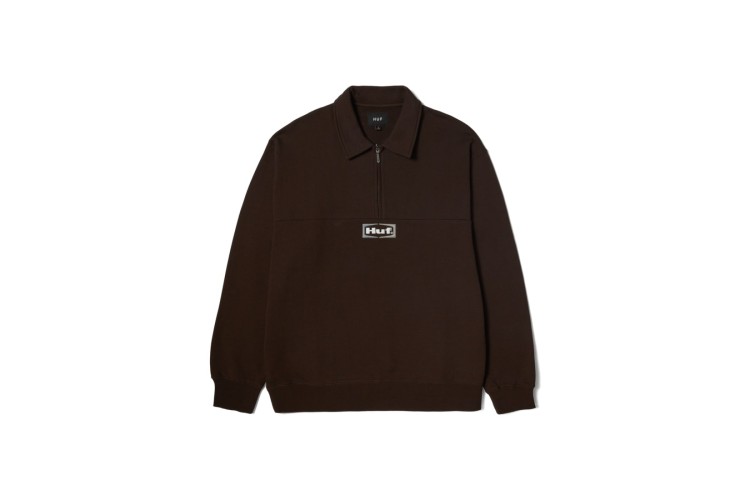 HUF Slate Quarter Zip Fleece