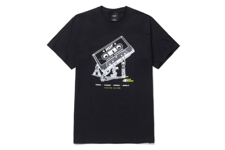 HUF Soundclash T-Shirt Black
