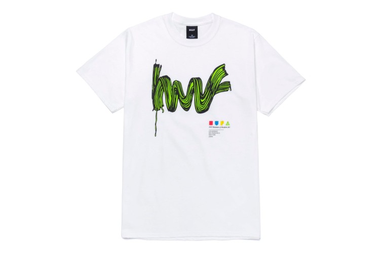 HUF Stroke Of Genius T-Shirt White