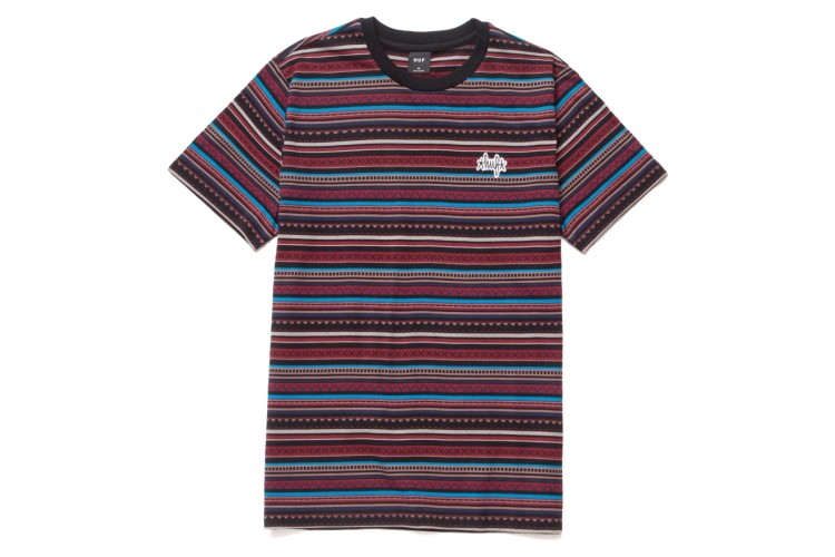 HUF Topanga Knit Top T-Shirt Navy Blazer
