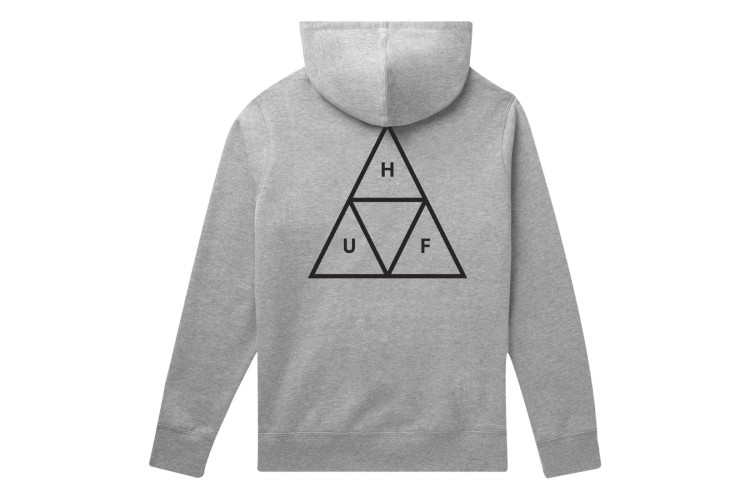 HUF Triple Triangle Hoodie Grey