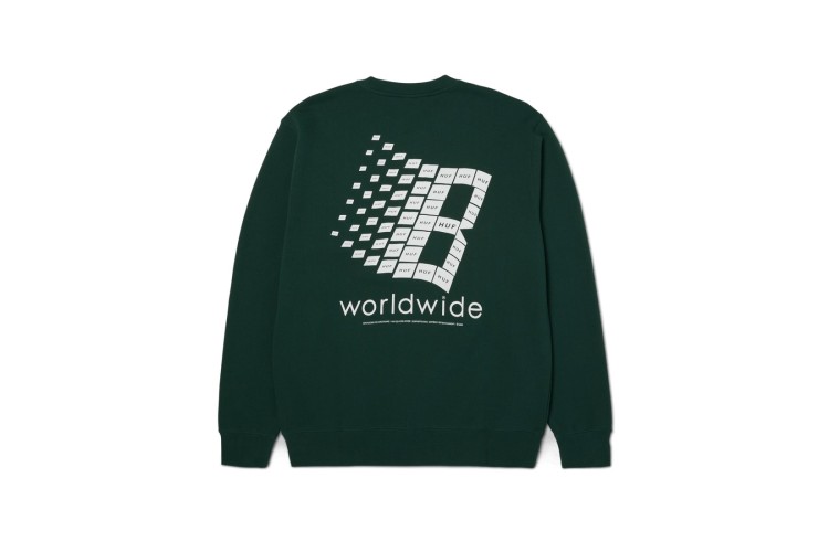 HUF x Bronze 56k Crewneck Sweat